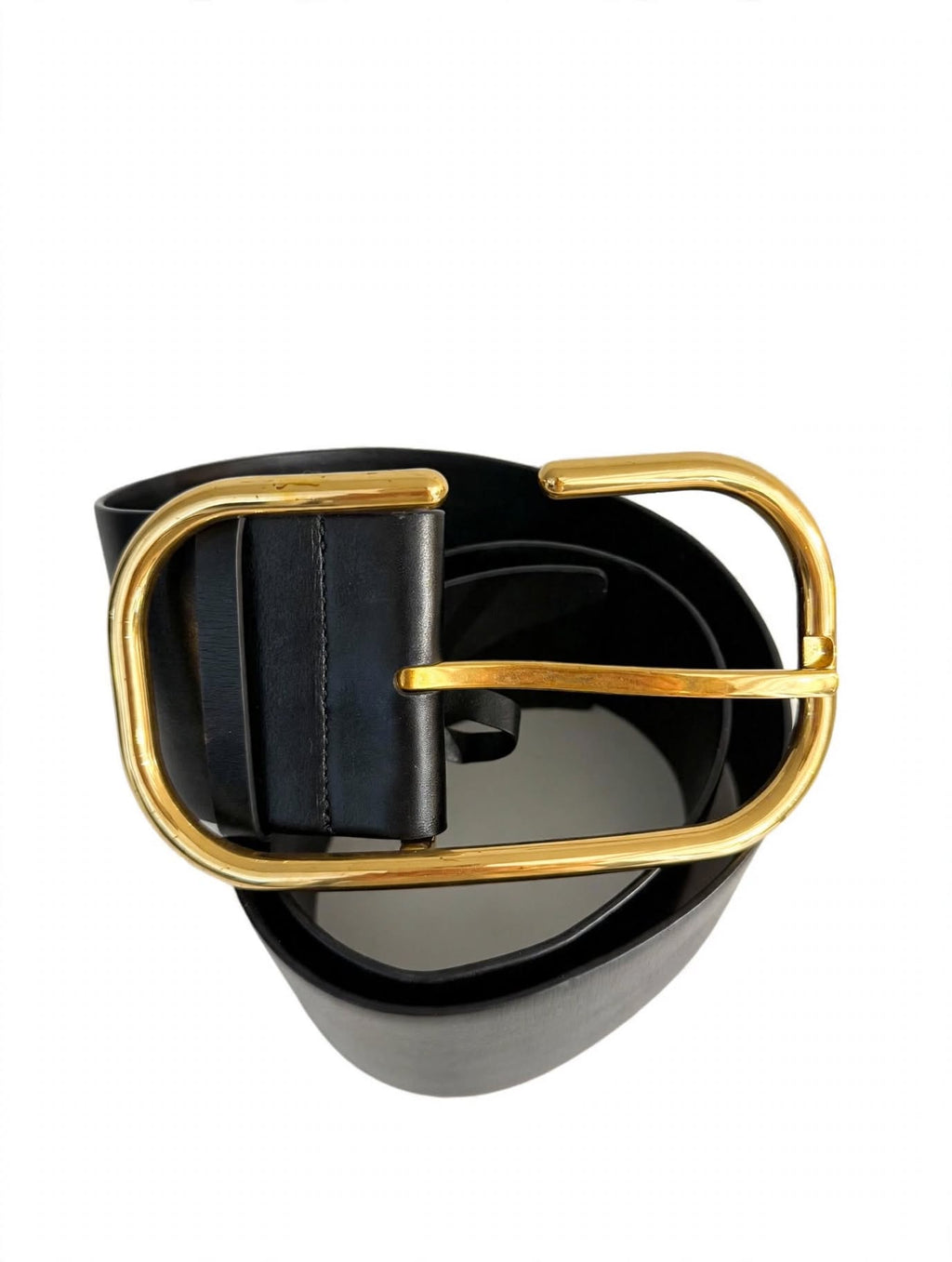 Valentino Garavani Oval-Buckle Statement Belt