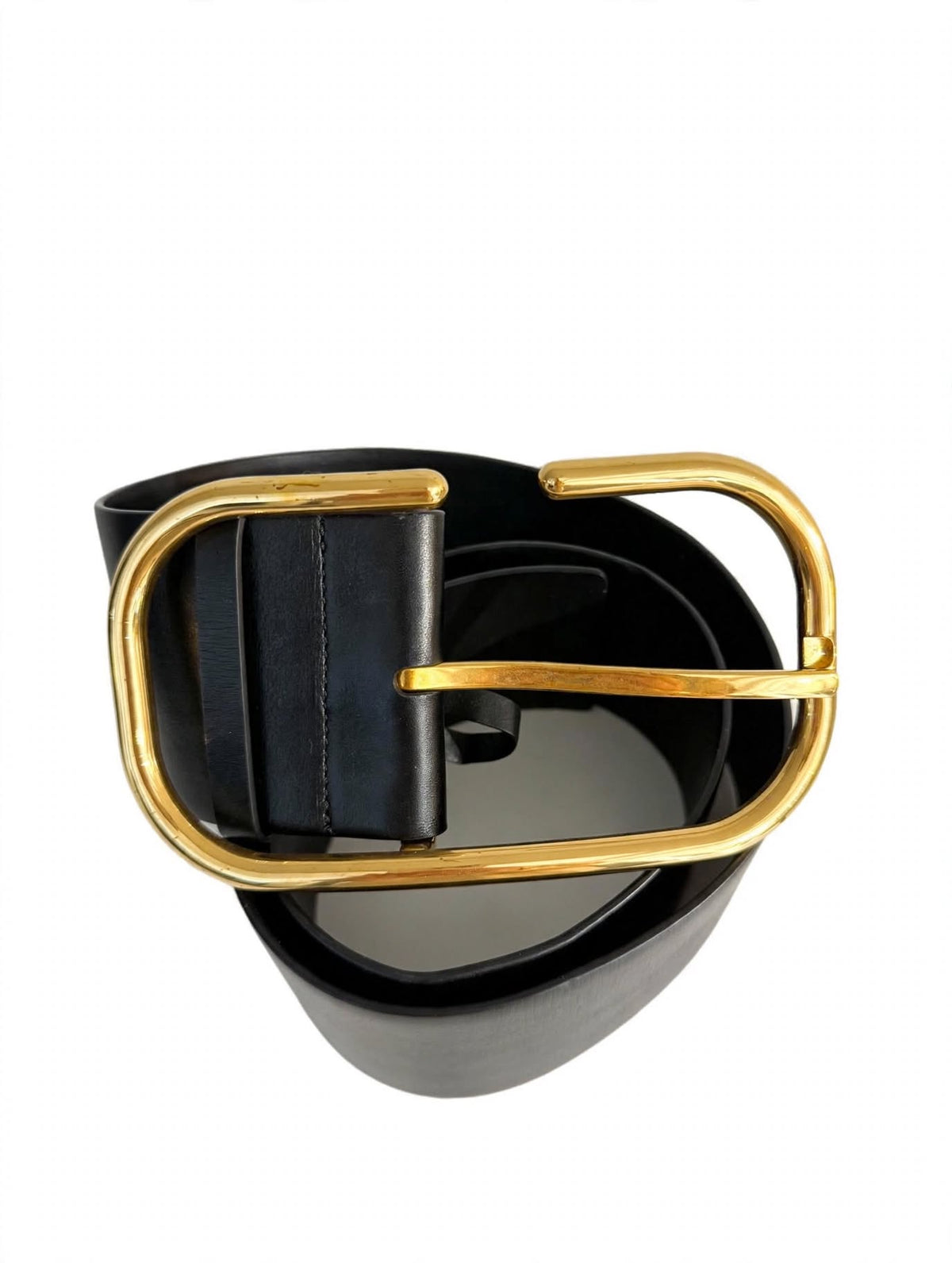 Valentino Garavani Oval-Buckle Statement Belt