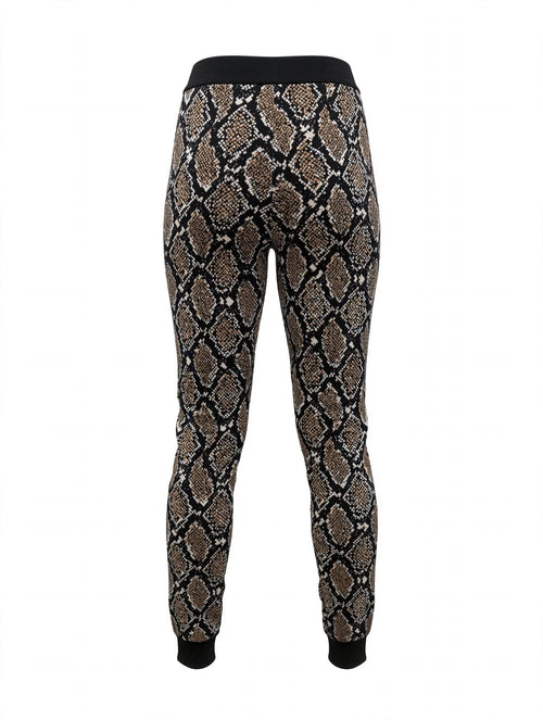 Boutique Moschino Snake Print Leggings