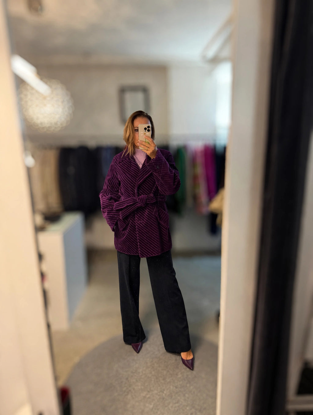 Dorothee Schumacher Corduroy Belted Jacket