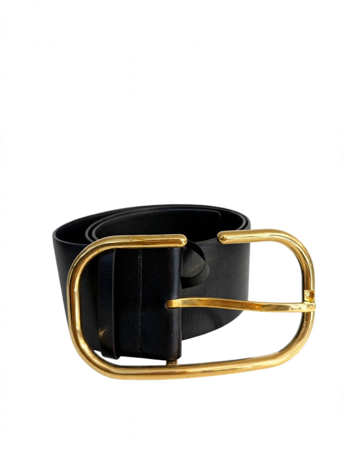 Valentino Garavani Oval-Buckle Statement Belt