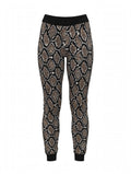 Boutique Moschino Snake Print Leggings