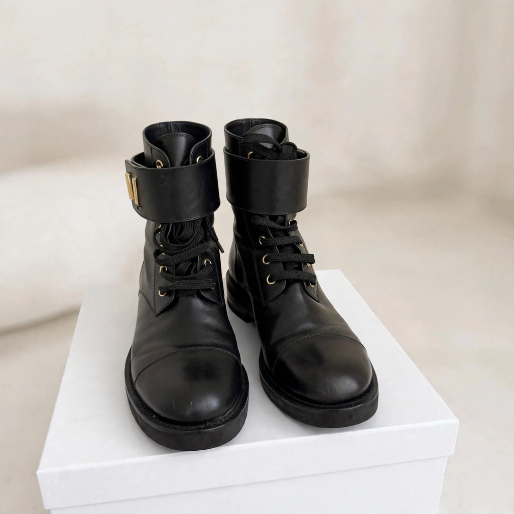 Louis Vuitton Combat Boots