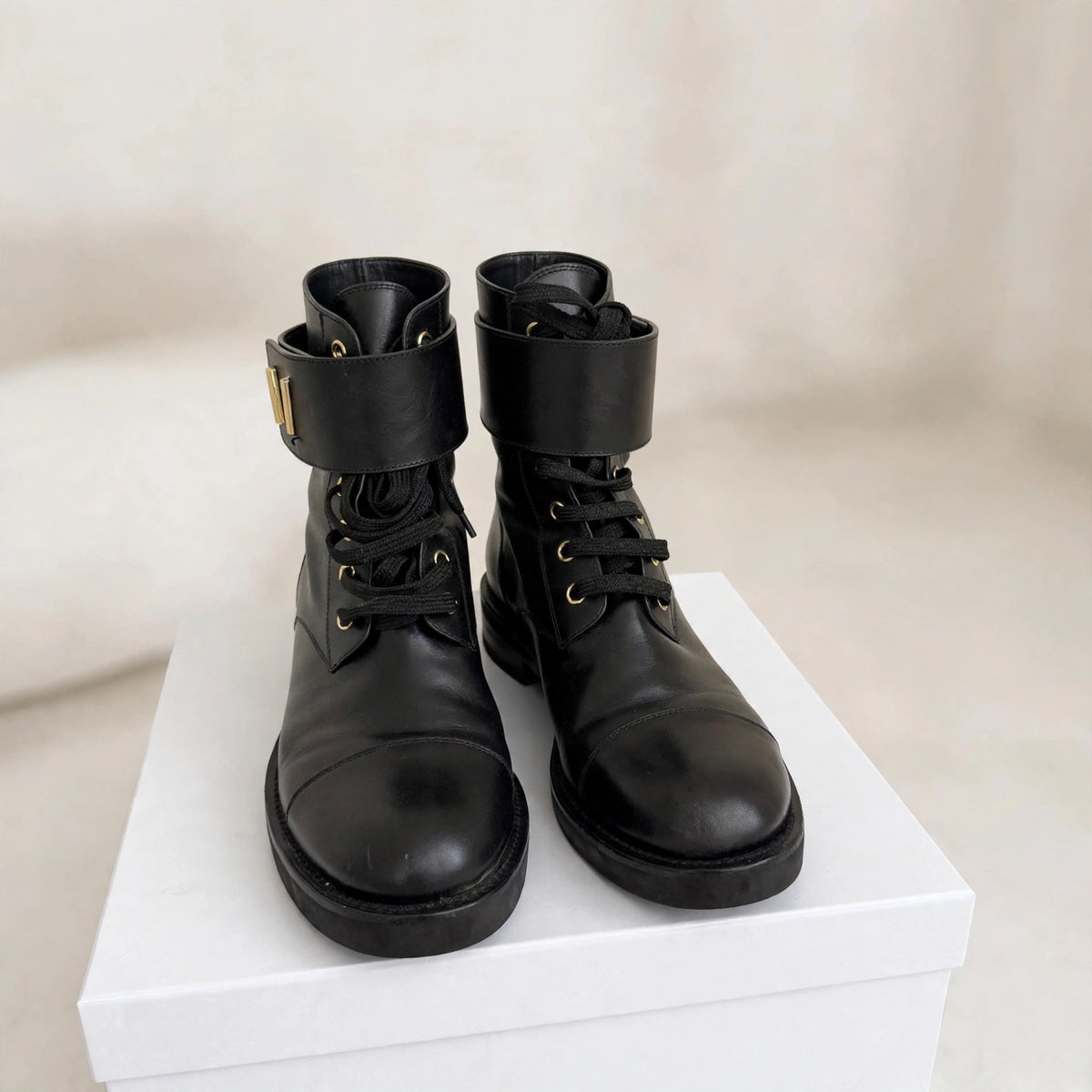Louis Vuitton Combat Boots