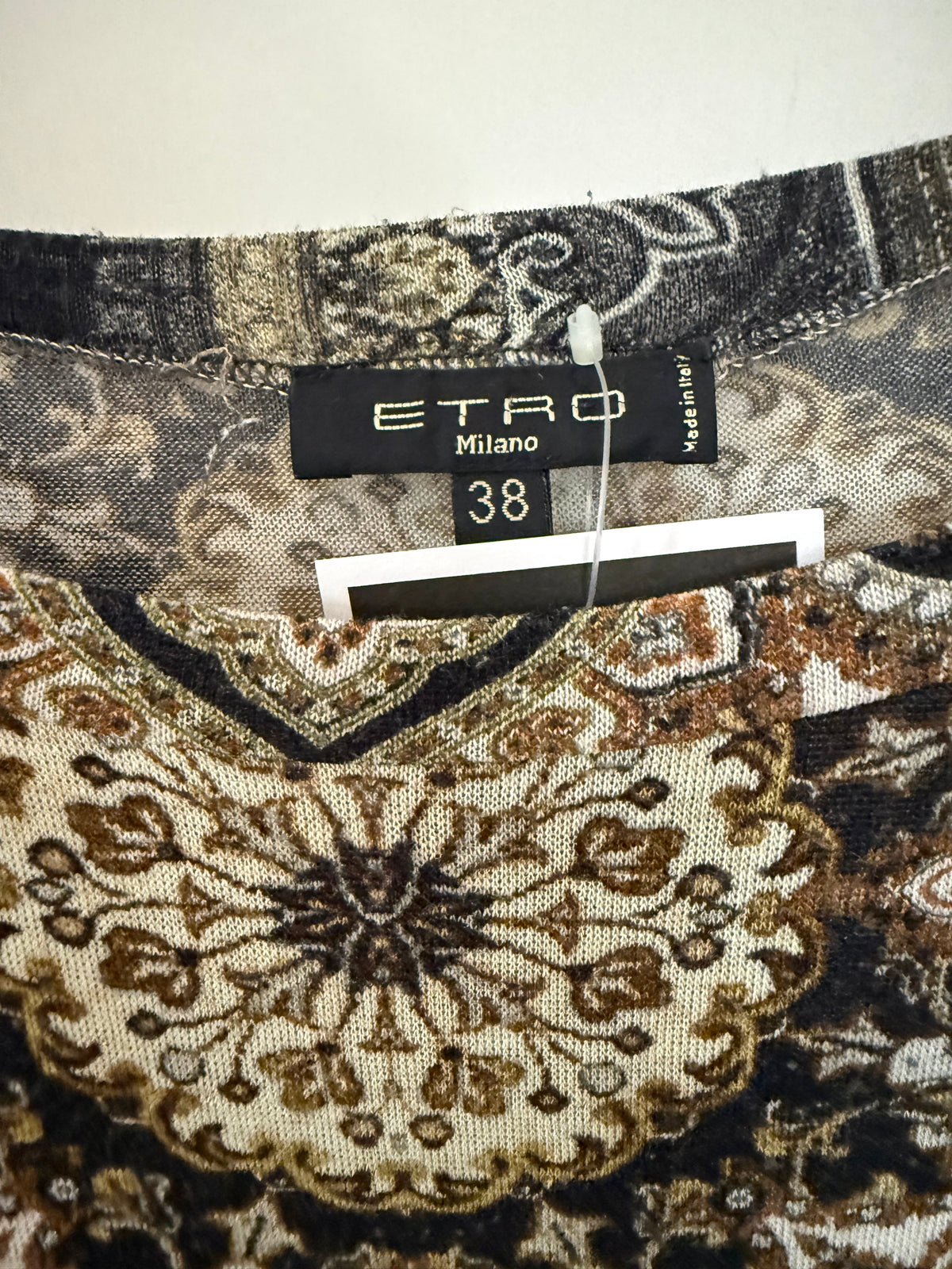 Etro Paisley Print-Fine_knit Top
