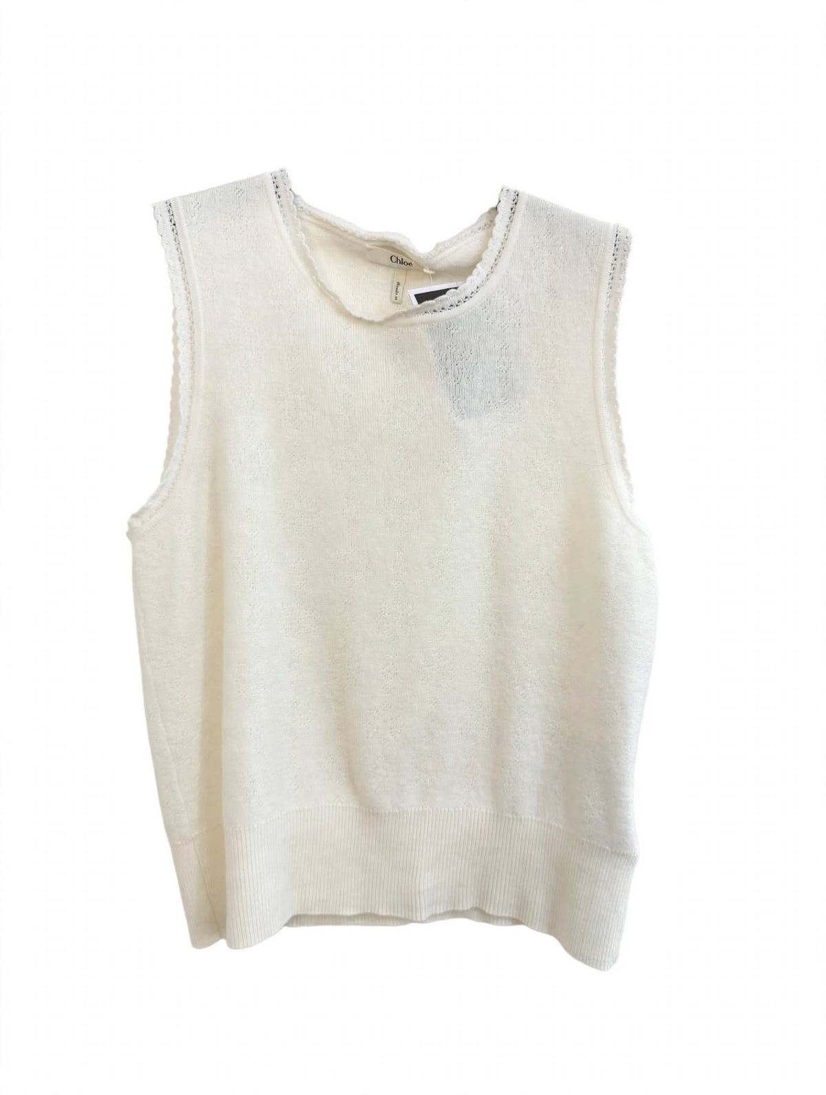 Chloé Pointelle Knit Twinset