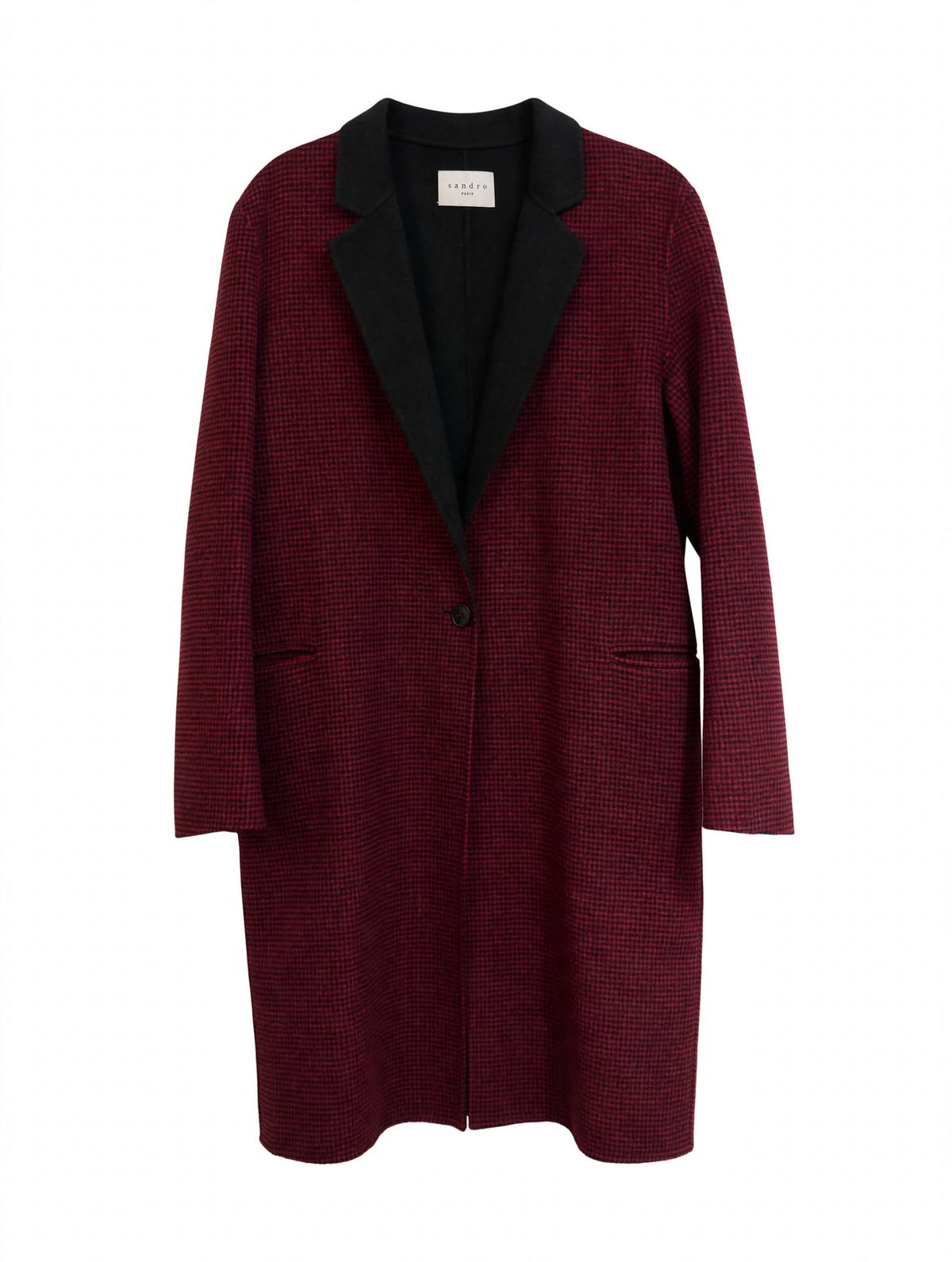 Sandro Single-breasted Coat