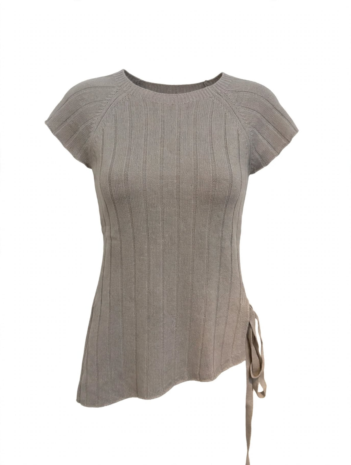 Lisa Yang short-sleeve cashmere top