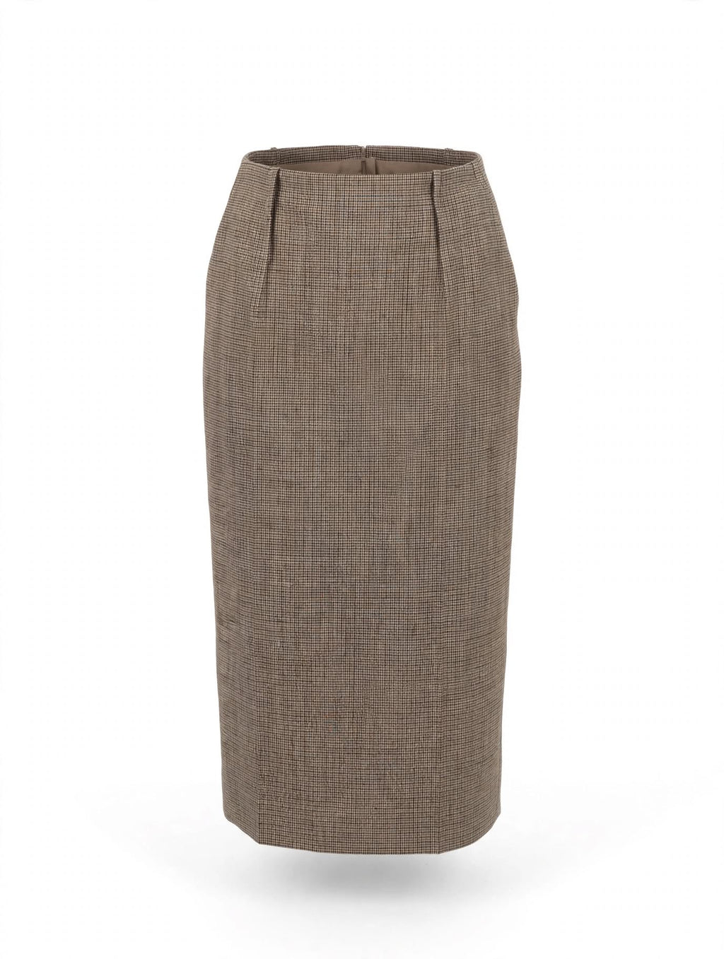 Fendi Roma Tailored Wool Pencil Skirt