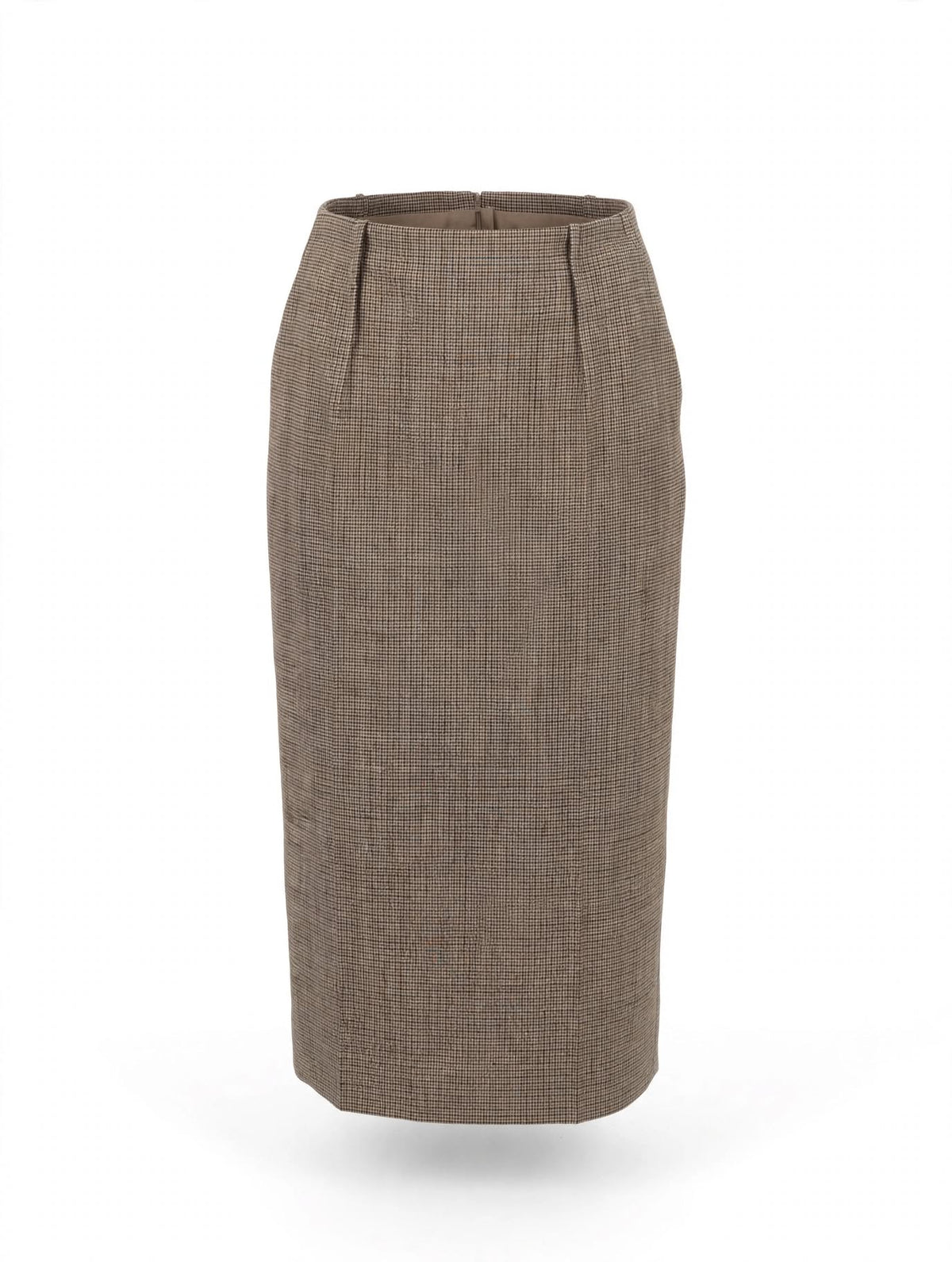 Fendi Roma Tailored Wool Pencil Skirt