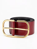 Valentino Garavani Oval-Buckle Statement Belt