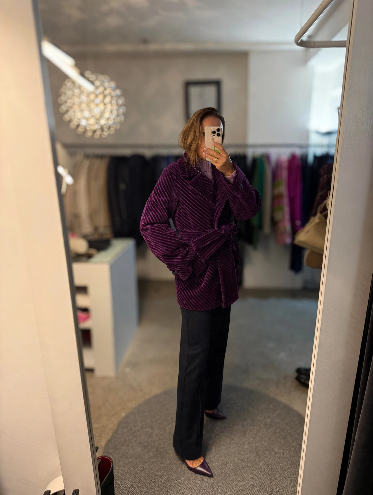Dorothee Schumacher Corduroy Belted Jacket