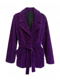 Dorothee Schumacher Corduroy Belted Jacket