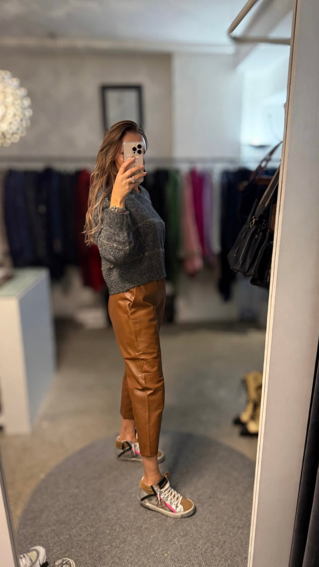 Dušan Leather Pants
